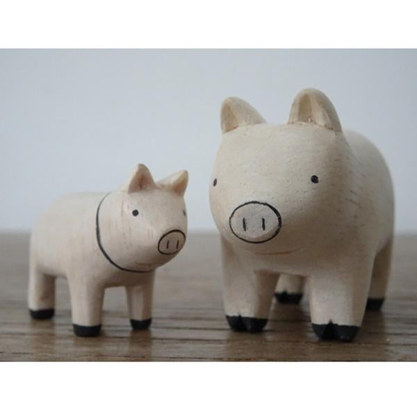 T-lab polepole animal Family Set Pig