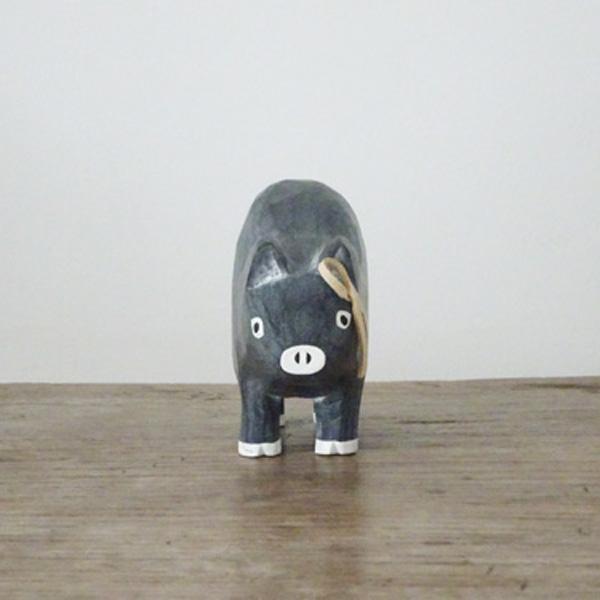 T-lab polepole animal monotone series PIG gray