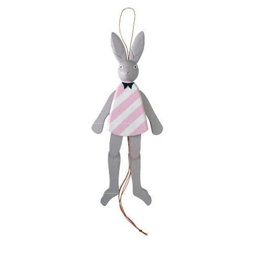 T-lab Rabbit of the wonderland Hampelmann Rabbit/Grey