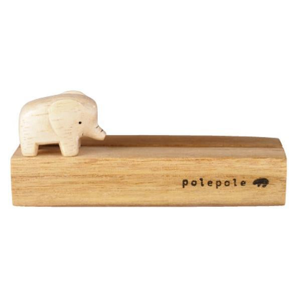 T-lab polepole Card Stand Elephant