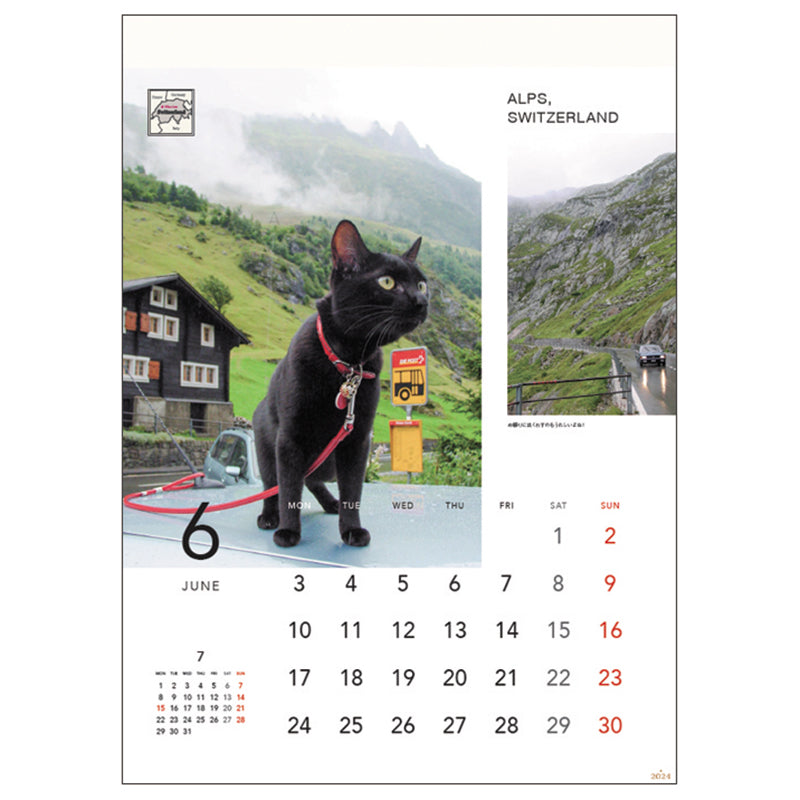 Greeting Life Wall Calendar 2024 C-1507-NH