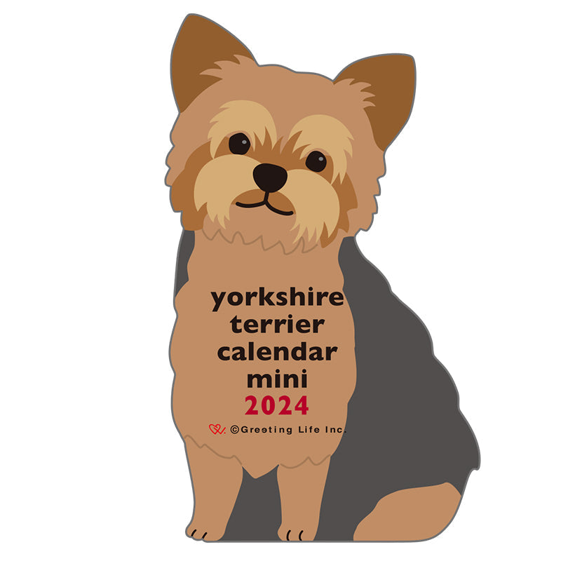 Greeting Life Animal Diecut Calendar Mini 2024 C-1541-ET