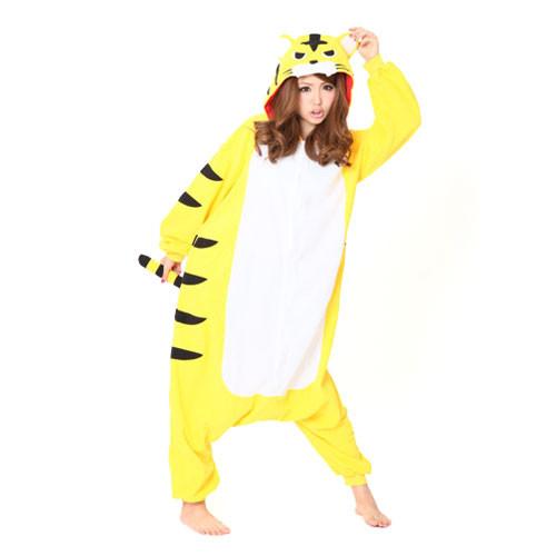 SAZAC Yellow Tiger Kigurumi