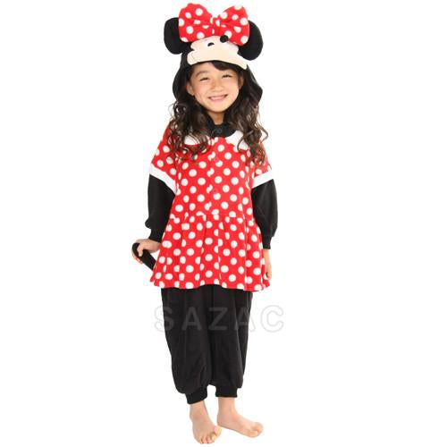 SAZAC Minnie Mouse Kigurumi for Kids