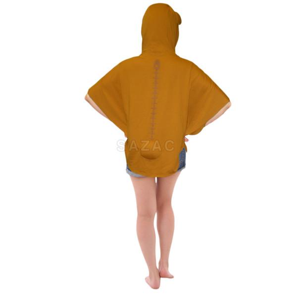 SAZAC Rilakkuma Hoodie Poncho