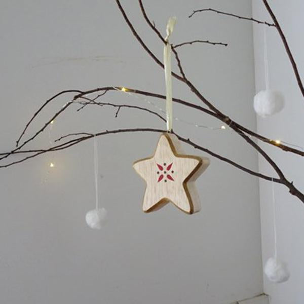 T-lab Holiday Nordic Wood Object / Star