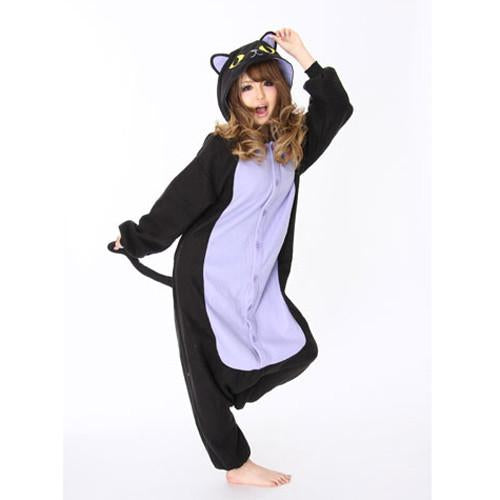 SAZAC Spooky Black Cat Kigurumi