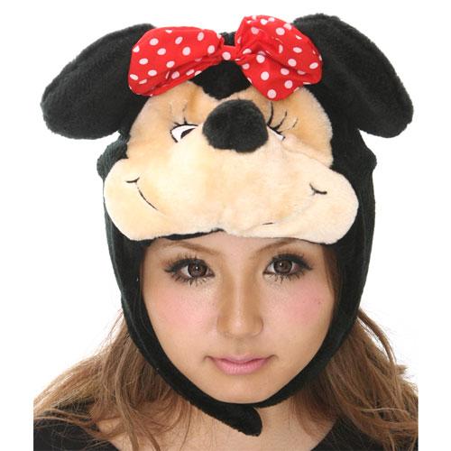 SAZAC Minnie Mouse Kigurumi Cap