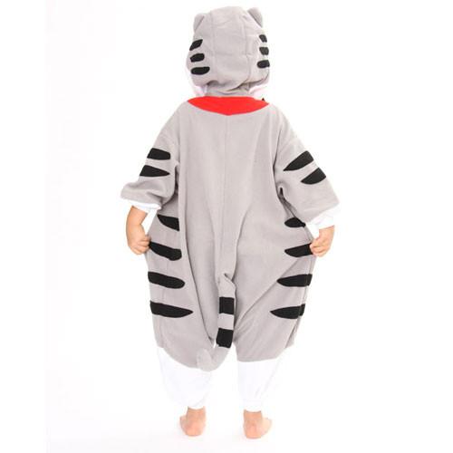 SAZAC Tabby Cat Kigurumi for Kids