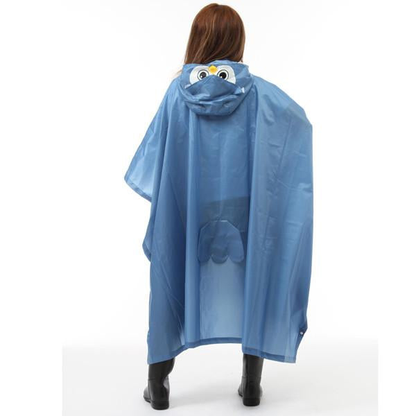 SAZAC Owl Rain Poncho