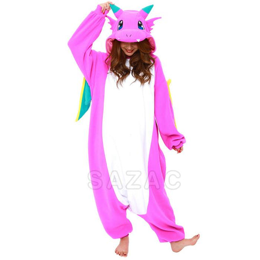 Sazac Pink Dragon Kigurumi