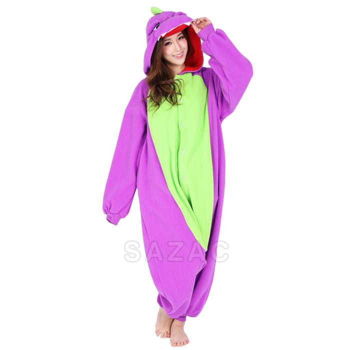 Sazac Purple Dinosaur Kigurumi