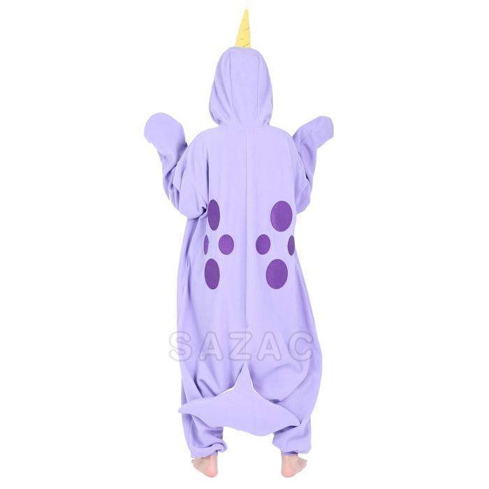 Sazac Purple Narwhal Kigurumi