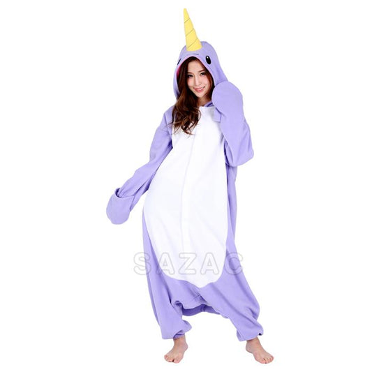 Sazac Purple Narwhal Kigurumi